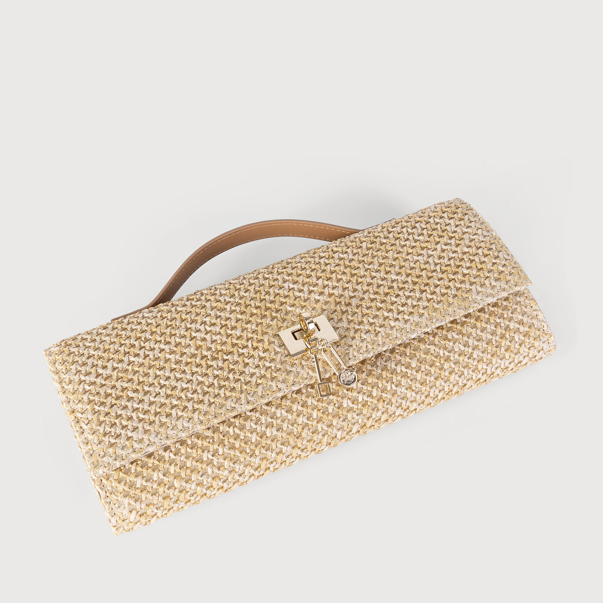 Stylish Straw Woven Crossbody Bag for Women – Boho Chic Handbag-khaki-Free Shipping Leatheretro