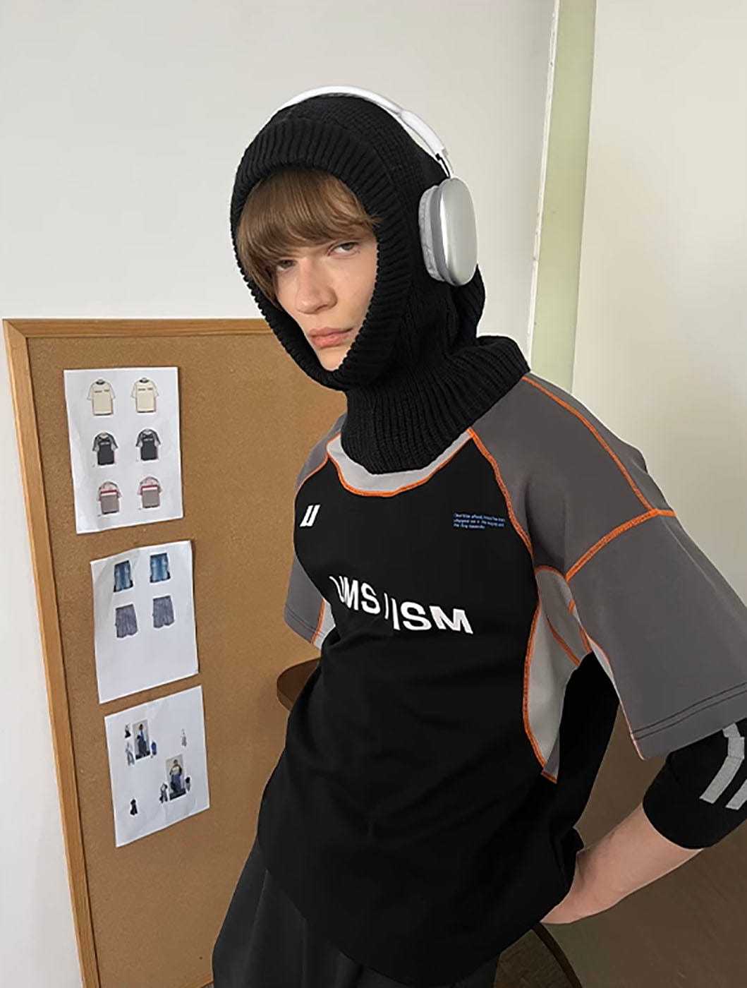 UMAMIISM Deconstructed Racing Raglan T-Shirt-T Shirt-XS-Free Shipping Leatheretro