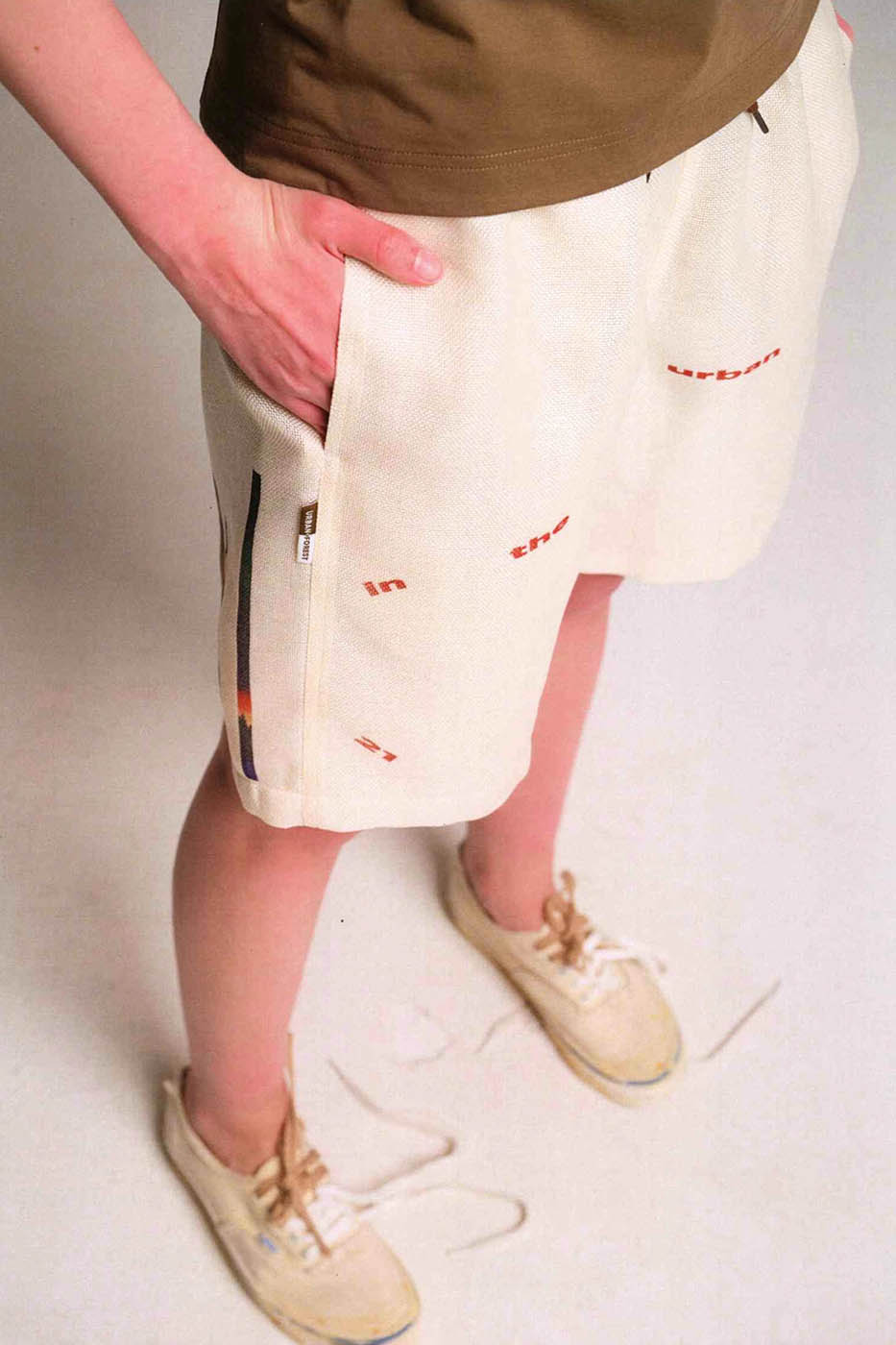 URBAN+FOREST In The Forest Shorts-Shorts-S-Apricot-Free Shipping Leatheretro