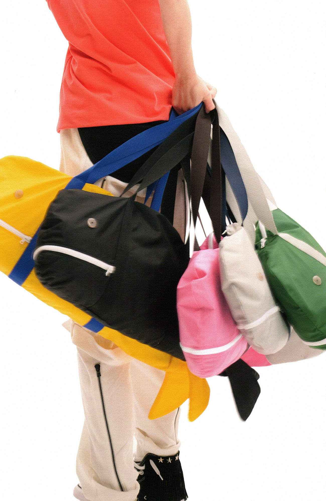 URBAN+FOREST Whale-Shaped Shoulder Bag-Bag-One Size-Yellow (Preorder)-Free Shipping Leatheretro