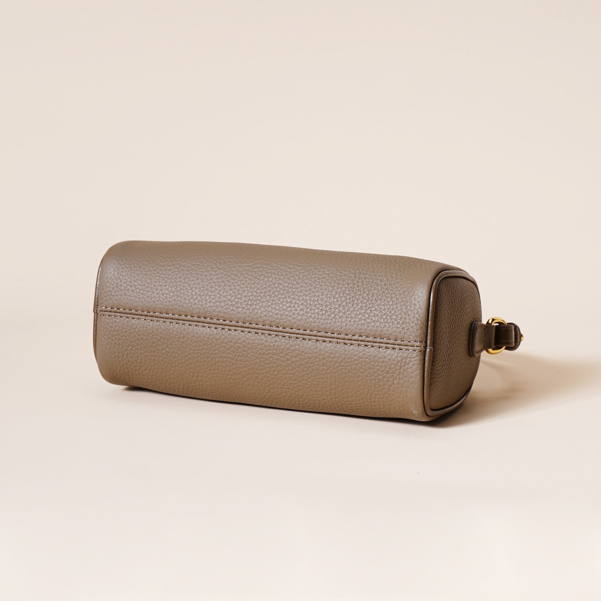 Genuine Leather Women's Bag-深灰-19*10*8cm-Free Shipping Leatheretro