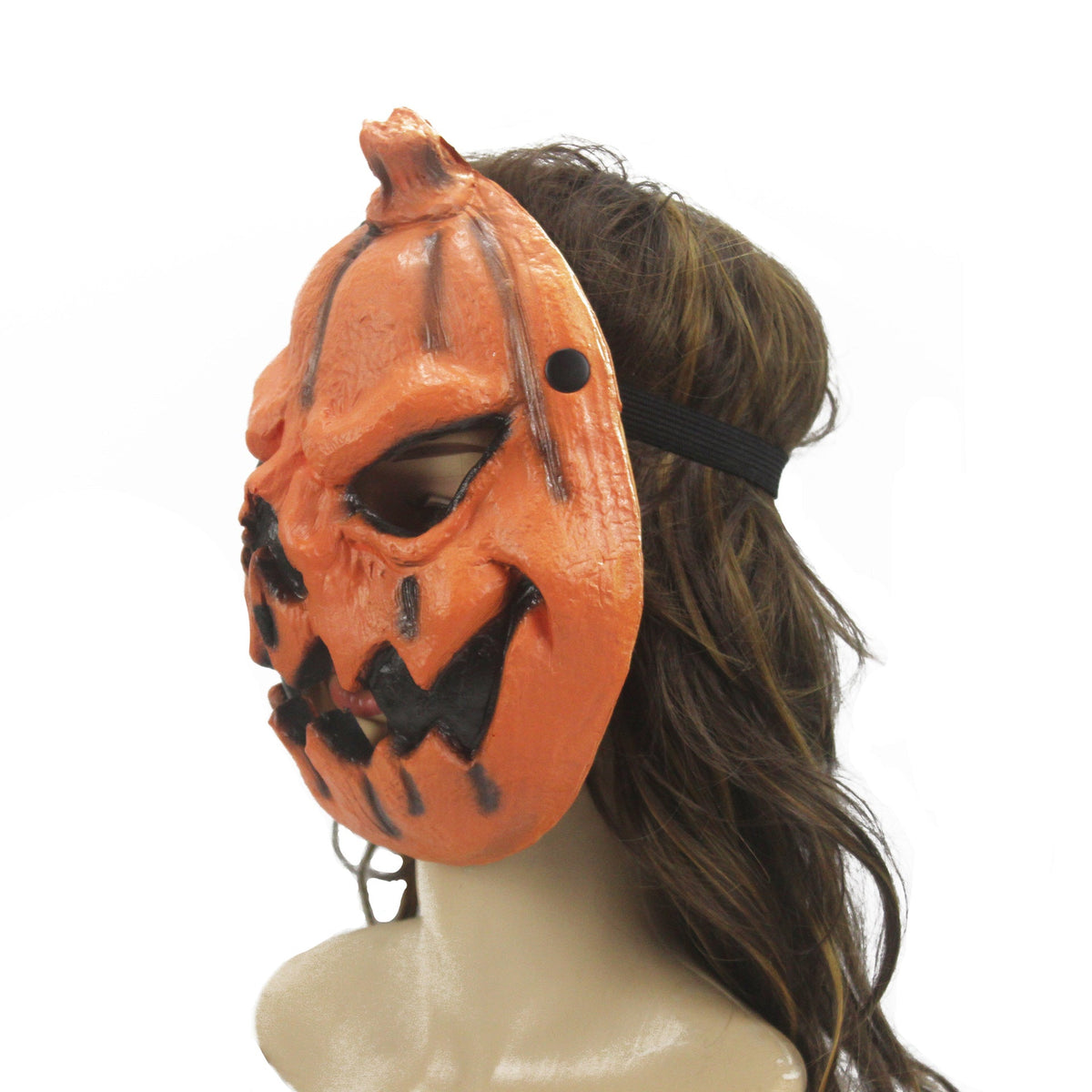 Halloween & Mardi Gras Party Mask-orange-one size fits all-Free Shipping Leatheretro