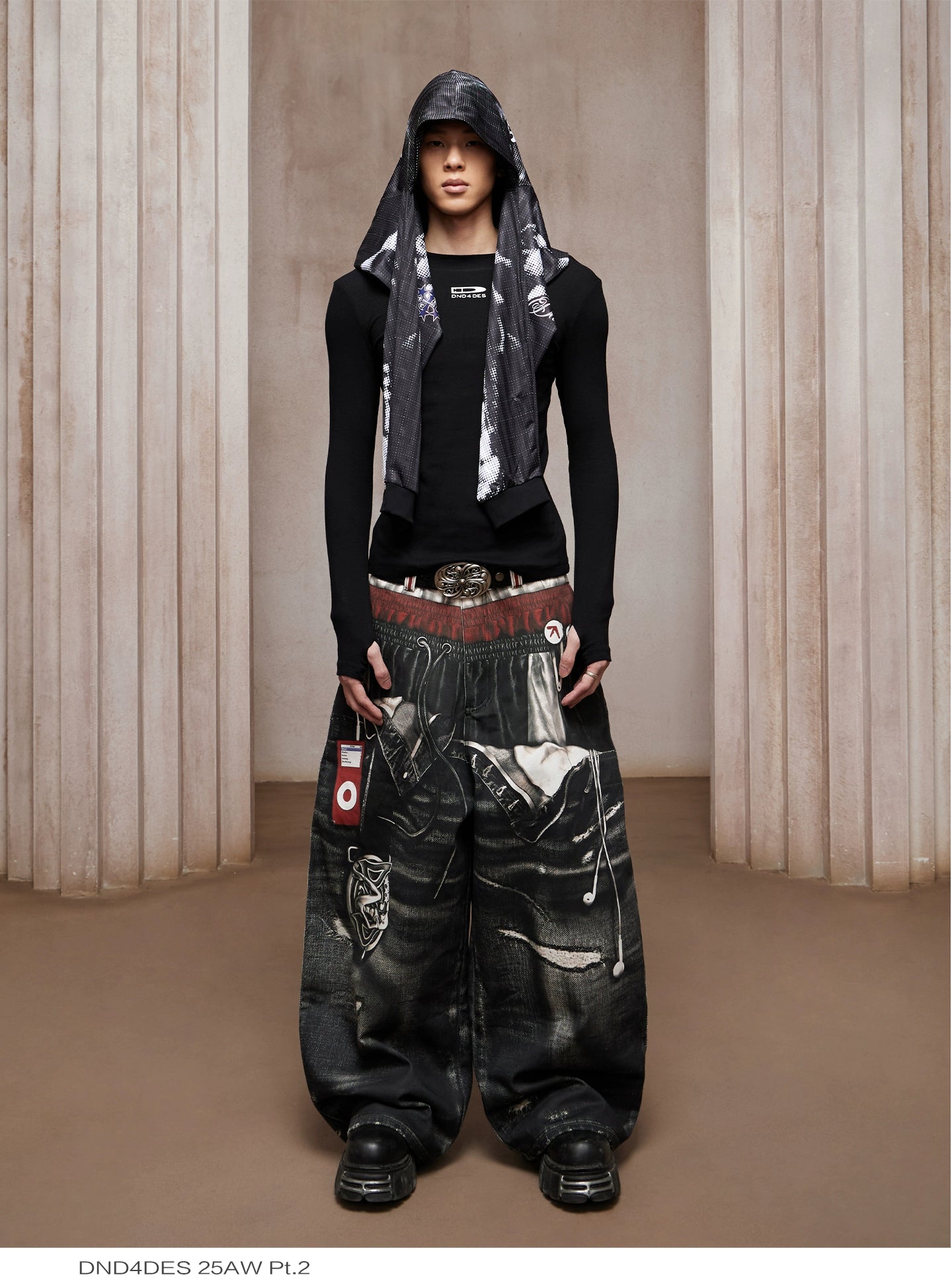 DND4DES Retro Honeysuckle Pattern Custom Buckel-As Photo-110cm-Free Shipping Leatheretro