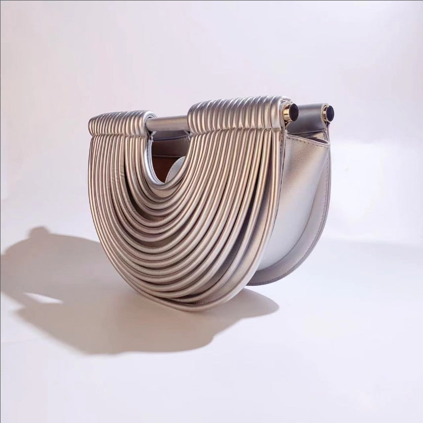 Handwoven Bamboo Beach Bag-black-Free Shipping Leatheretro