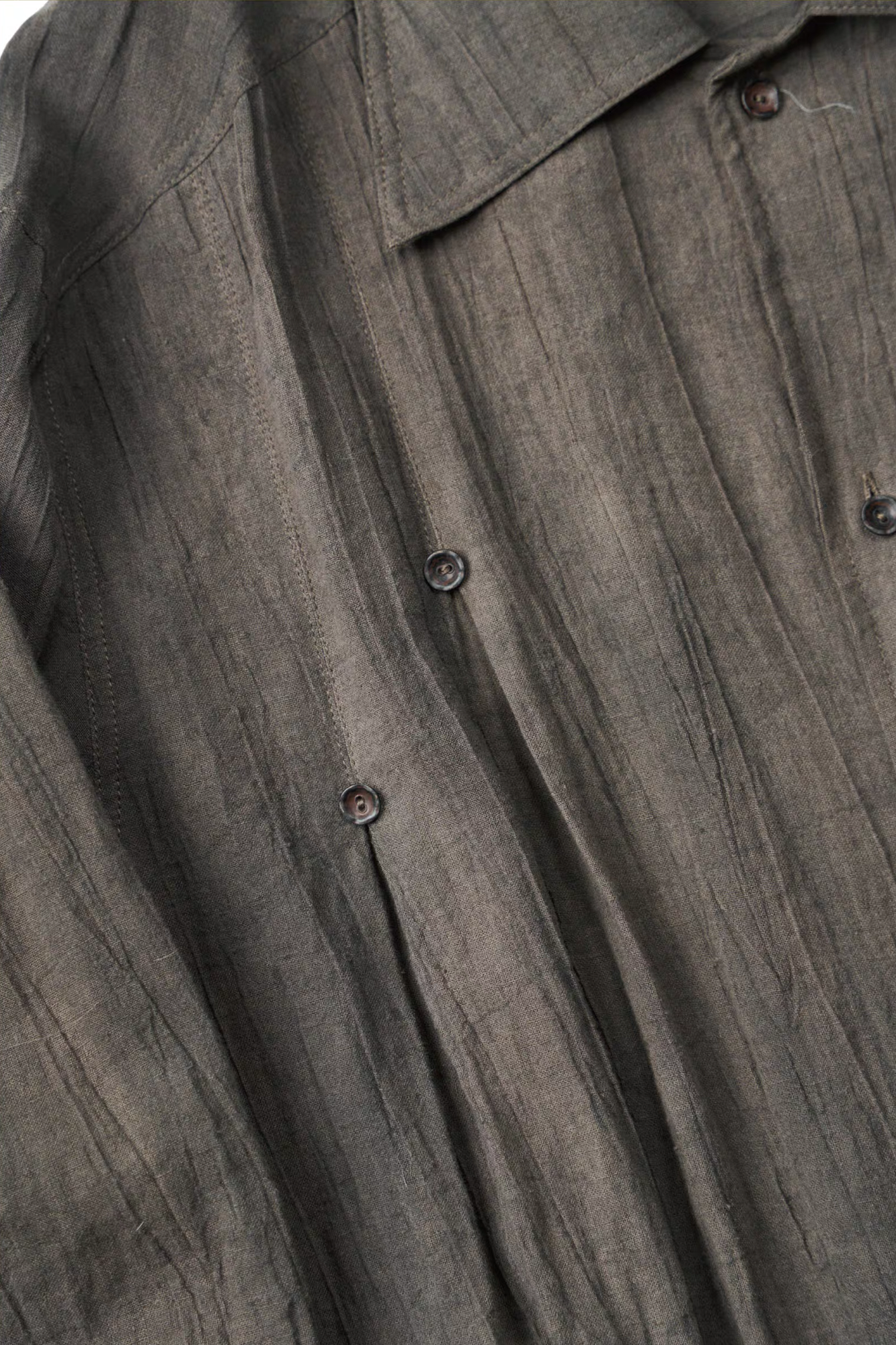 GONGHE REPUB Textured Linen Shirt-Shirt-S-Free Shipping Leatheretro