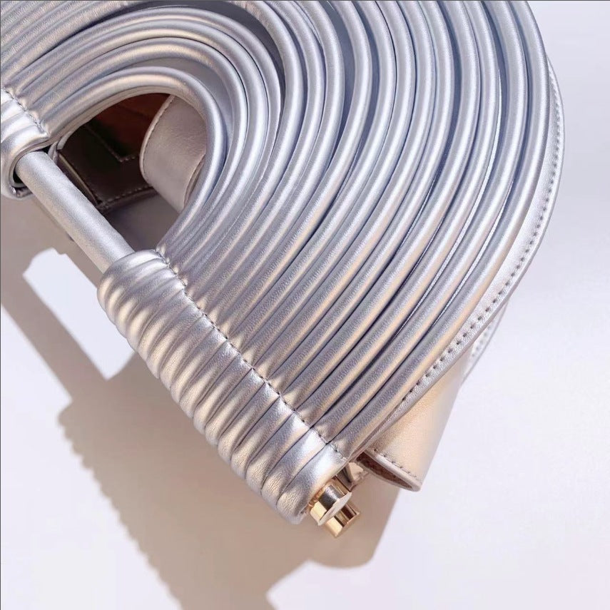 Handwoven Bamboo Beach Bag-black-Free Shipping Leatheretro