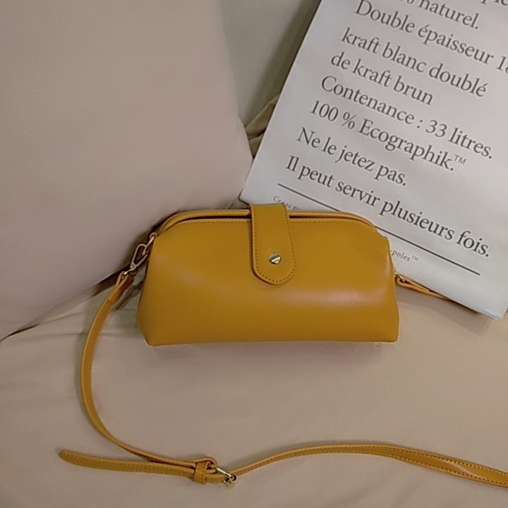 Vintage PU Mini Shoulder Bags for Women-Handbags, Wallets & Cases-Yellow-Free Shipping Leatheretro