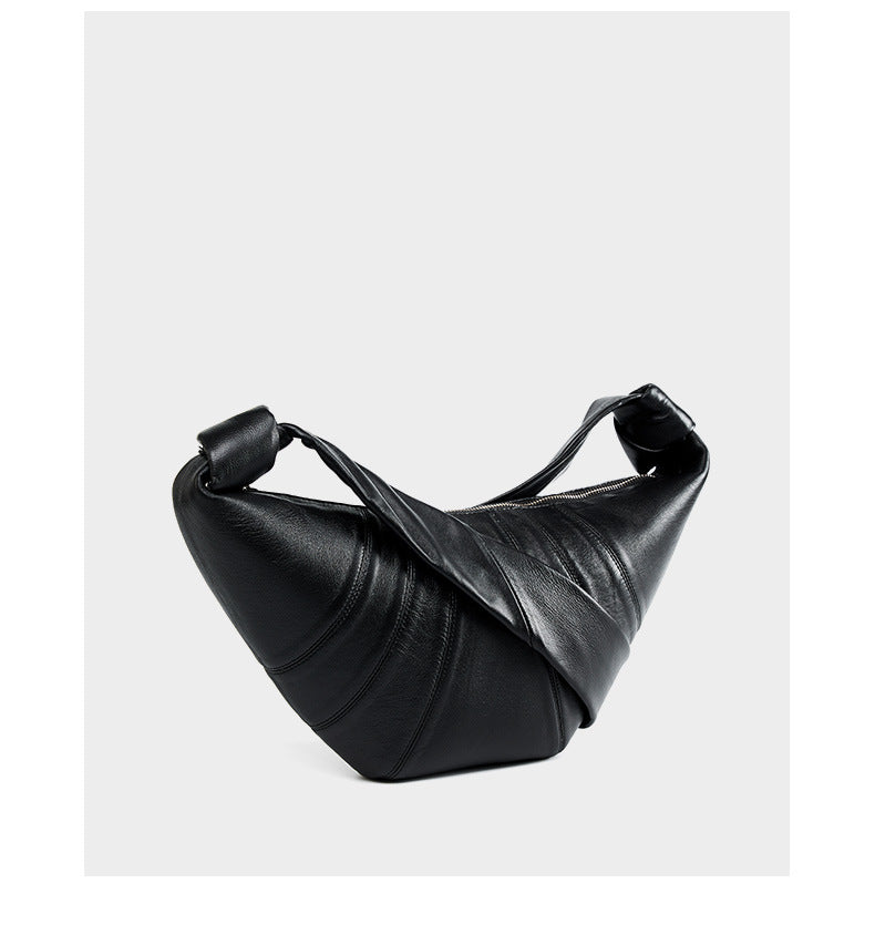 Sheepskin Bag Boho Shoulder Bag for Women-Handbags-Black-34*4*16-Free Shipping Leatheretro