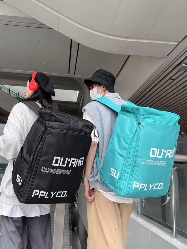 Boom Versatile Large-Capacity Backpack-Black-Free Shipping Leatheretro