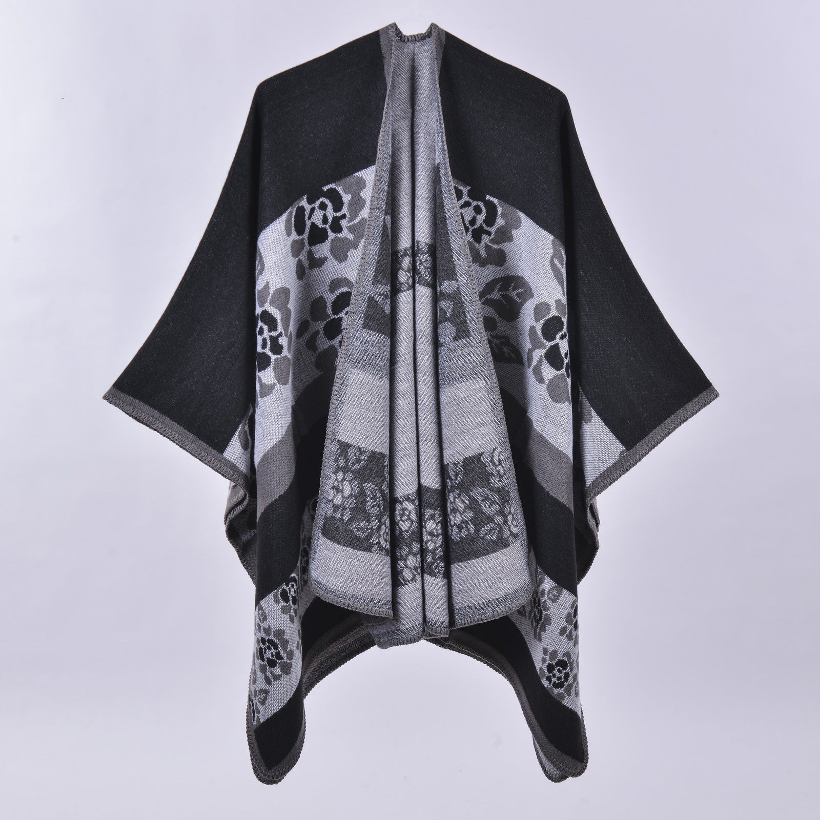 Casual Faux Cashmere Ethnic Versatile Warm Cloak-Scarves & Shawls-11-130*150CM-Free Shipping Leatheretro