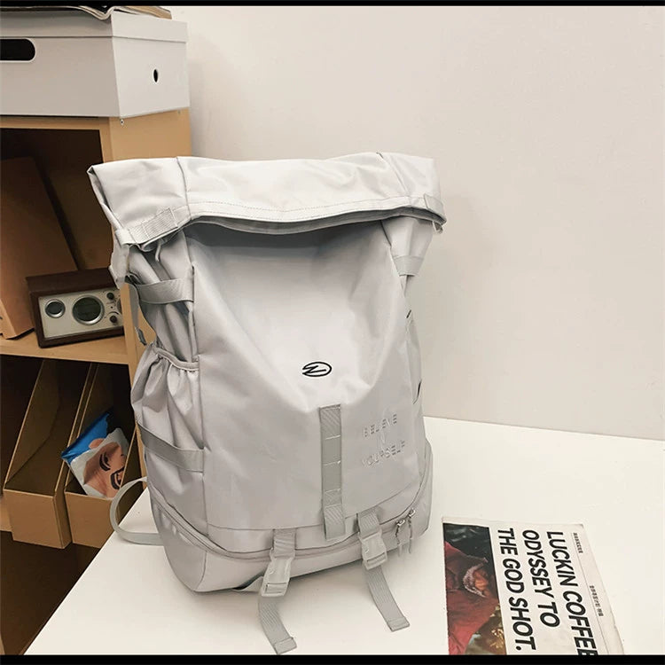 BOOM Large Capacity Tactical Backpack - Waterproof Hiking-Black-Free Shipping Leatheretro