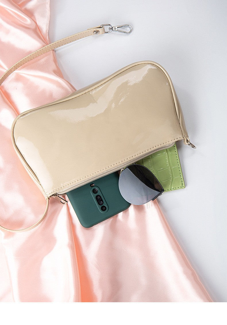 Women's Small Shoulder Bag-White-Free Shipping Leatheretro