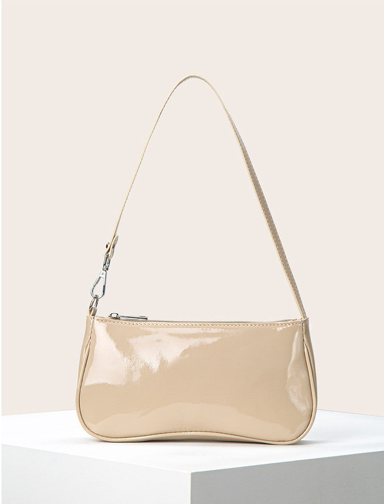 Women's Small Shoulder Bag-White-Free Shipping Leatheretro