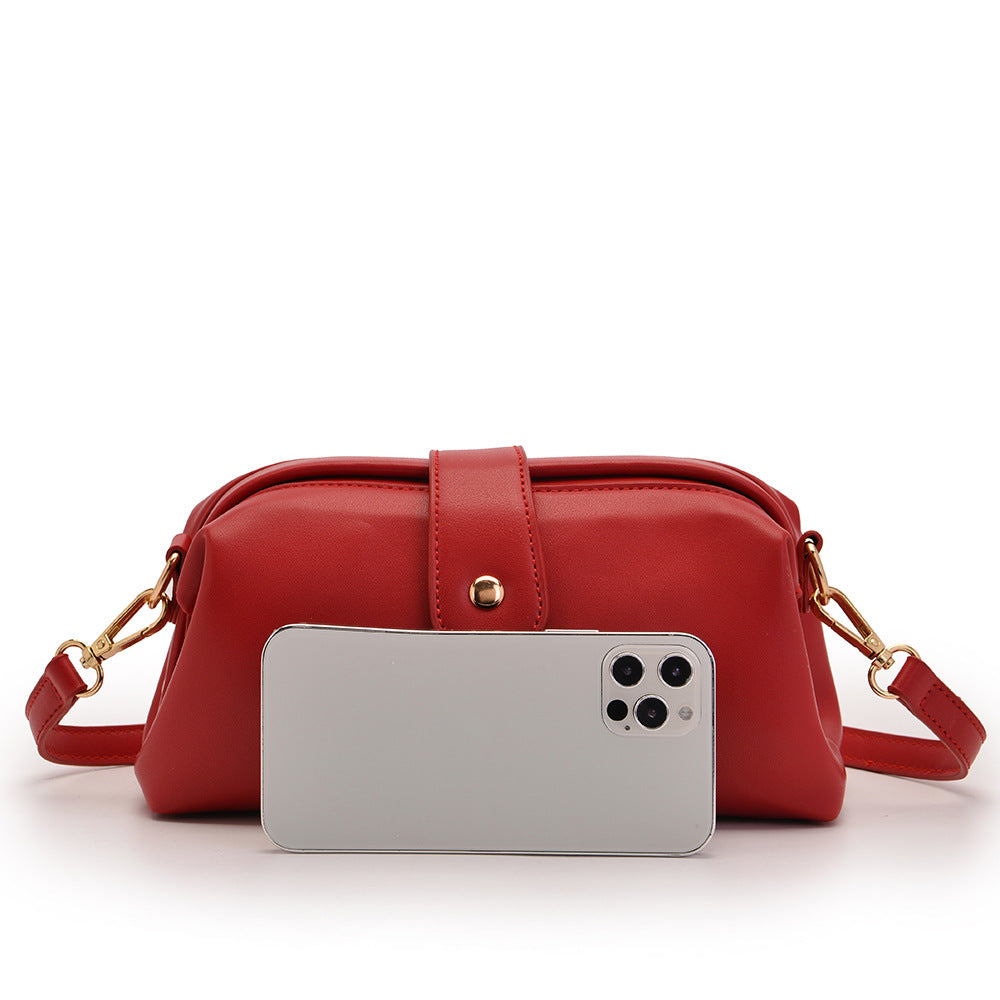 Vintage PU Mini Shoulder Bags for Women-Handbags, Wallets & Cases-Yellow-Free Shipping Leatheretro