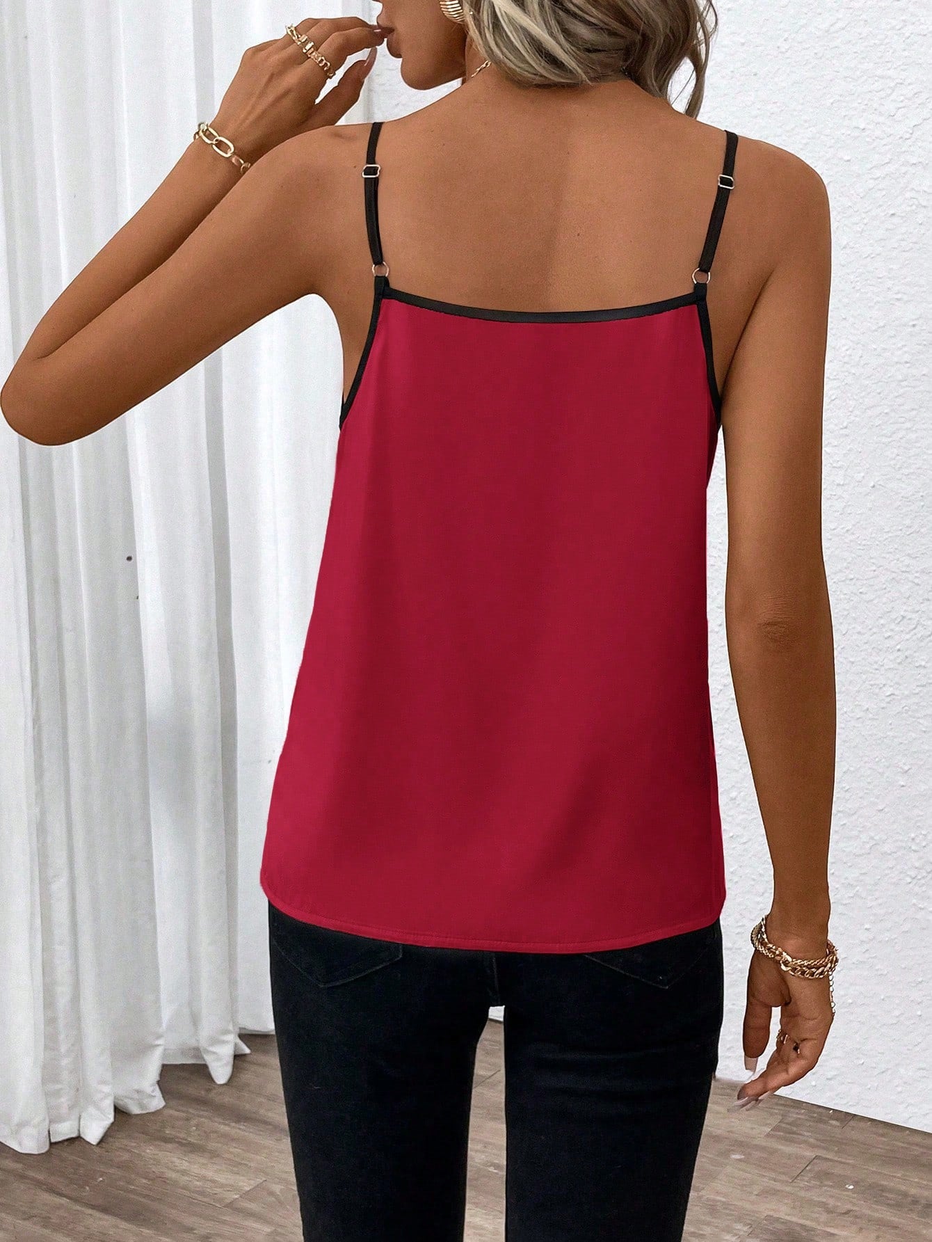 Sexy Summer V Neck Sleeveless Tank Tops-Shirts & Tops-Ivory-S-Free Shipping Leatheretro