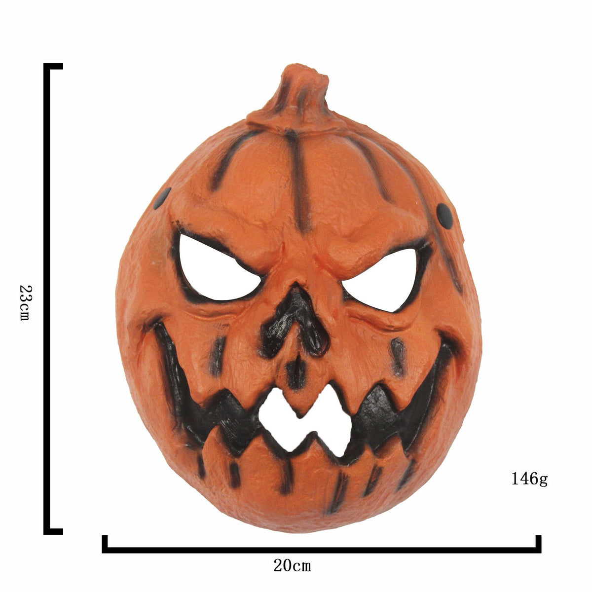 Halloween & Mardi Gras Party Mask-orange-one size fits all-Free Shipping Leatheretro