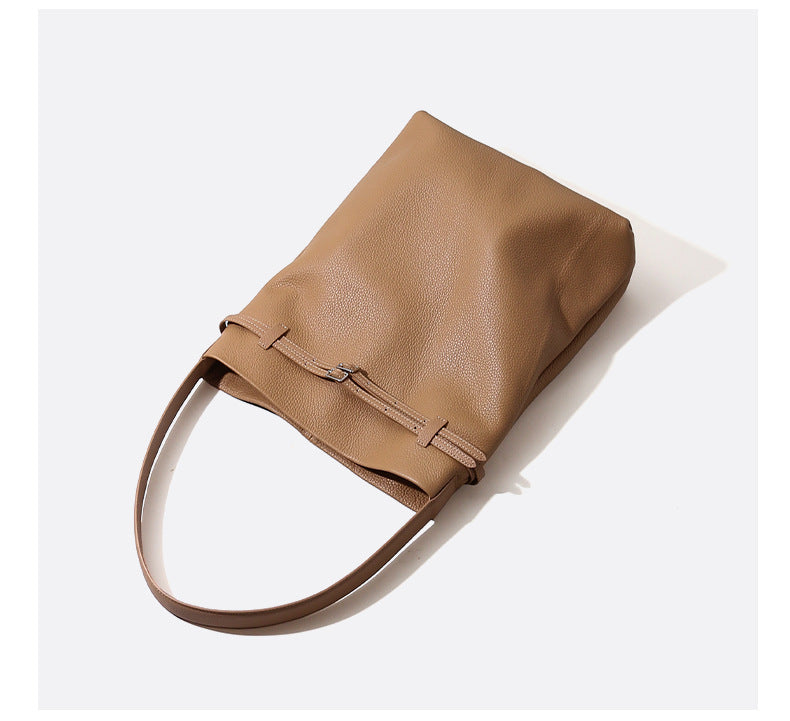 Premium Genuine Top-Grain Leather Handbag-Handbags-White-Free Shipping Leatheretro