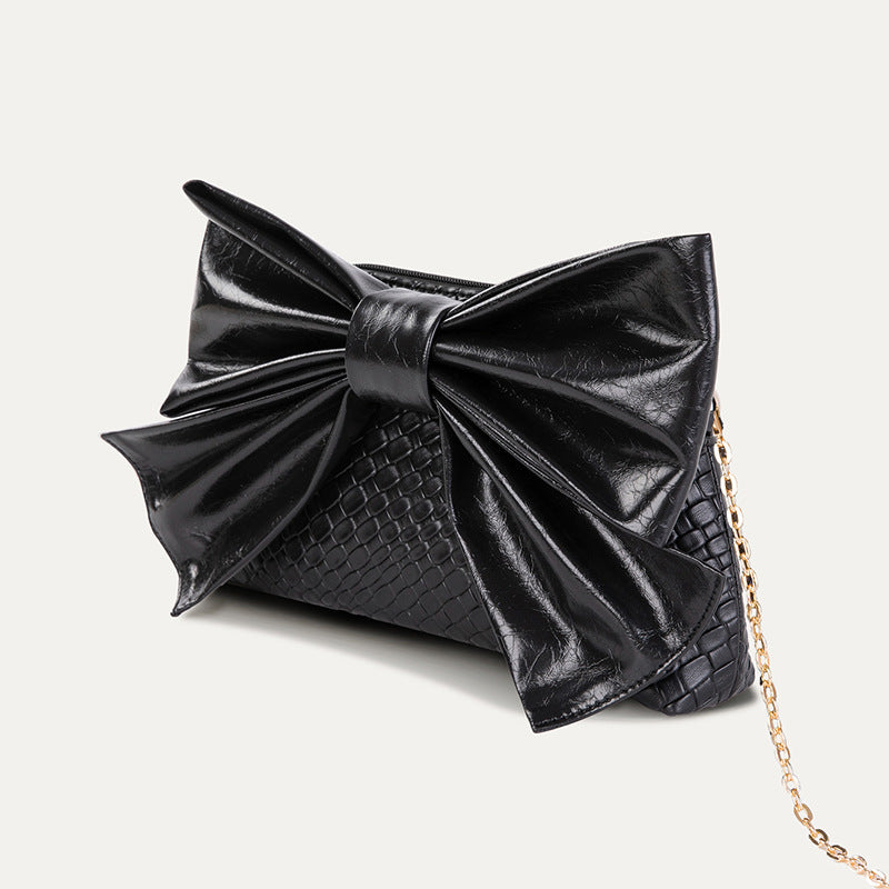 Stylish PU Leather Handwoven Shoulder Bag for Women-gold-26x15x5CM-Free Shipping Leatheretro