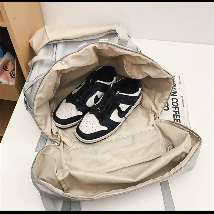 BOOM Large Capacity Tactical Backpack - Waterproof Hiking-Black-Free Shipping Leatheretro