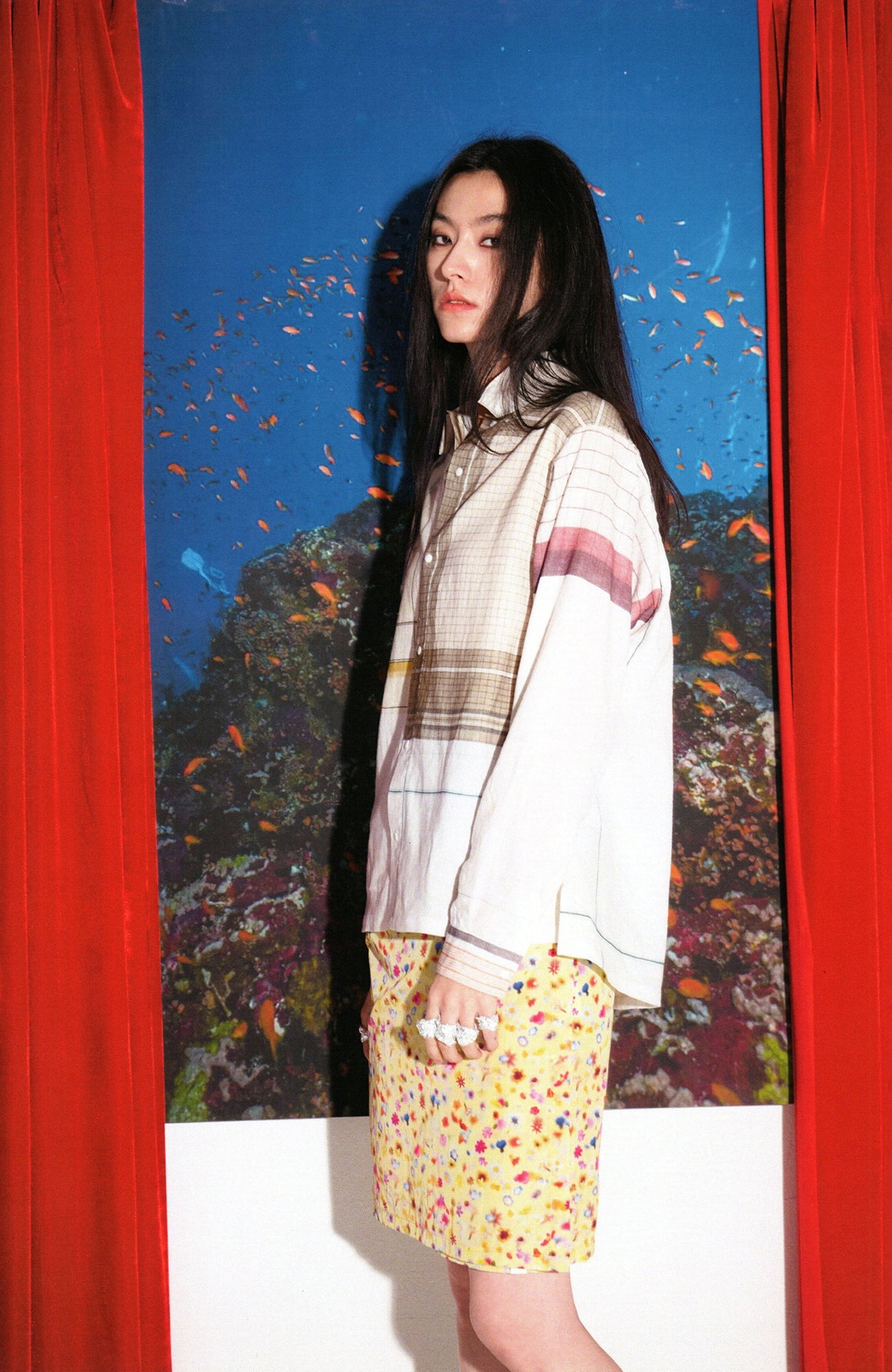 URBAN+FOREST Patchwork Plaid Shirt-Shirt-S-Free Shipping Leatheretro