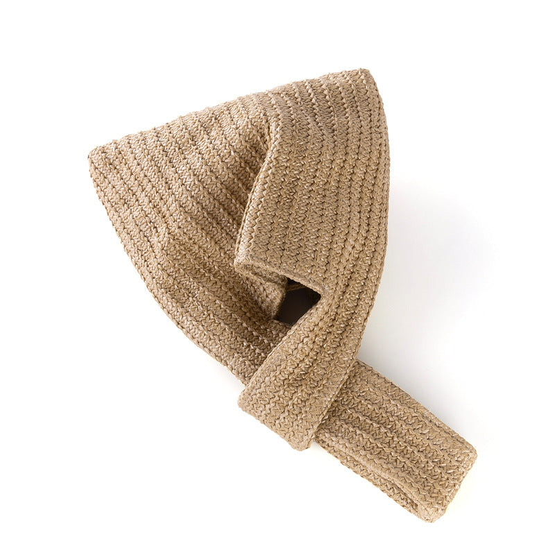 Women's Summer Straw Tote Bag-apricot-23x6x20CM-Free Shipping Leatheretro