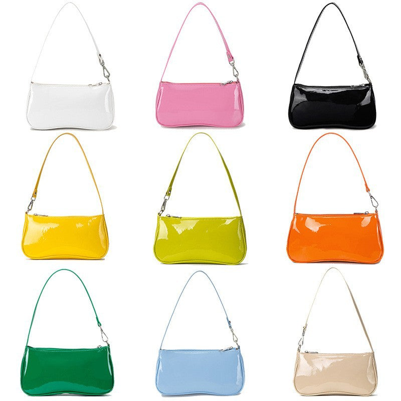 Women's Small Shoulder Bag-White-Free Shipping Leatheretro