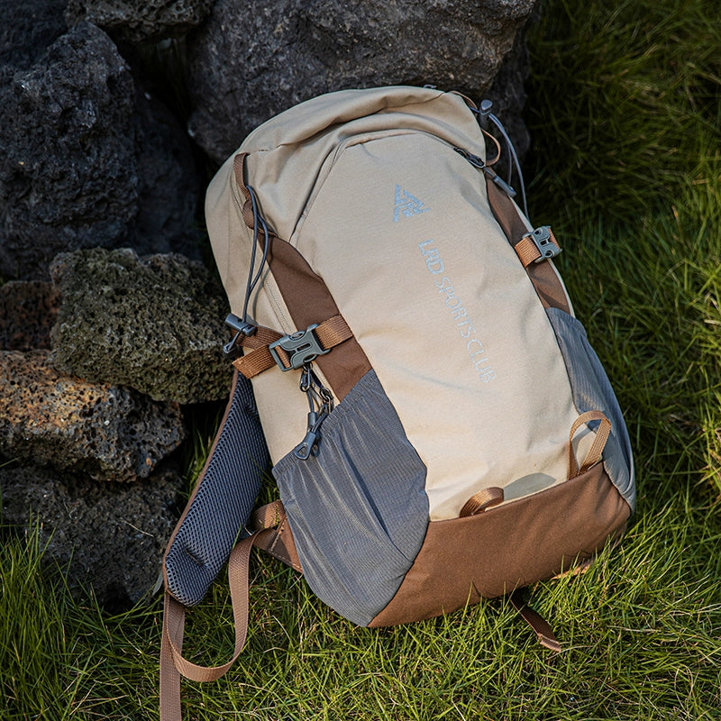 BOOM Large Capacity Lightweight Hiking Backpack-Khaki-Free Shipping Leatheretro