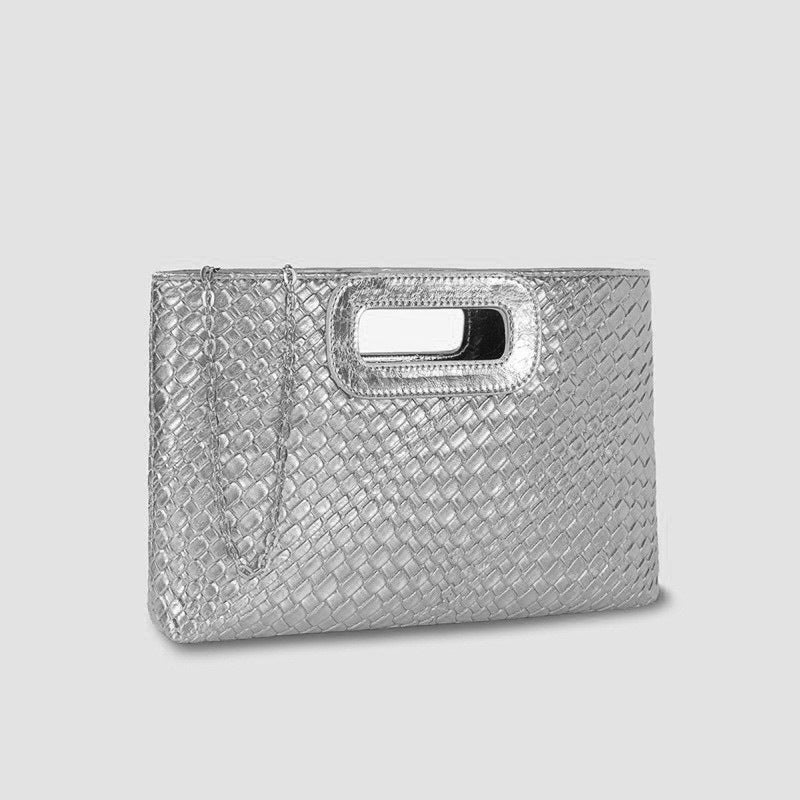 Women's Woven PU Handbag – Stylish Crossbody & Shoulder Bag-Braided black-29x19x5CM-Free Shipping Leatheretro