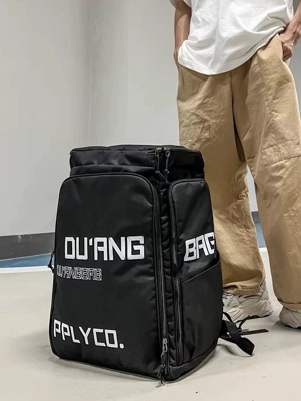 Boom Versatile Large-Capacity Backpack-Black-Free Shipping Leatheretro