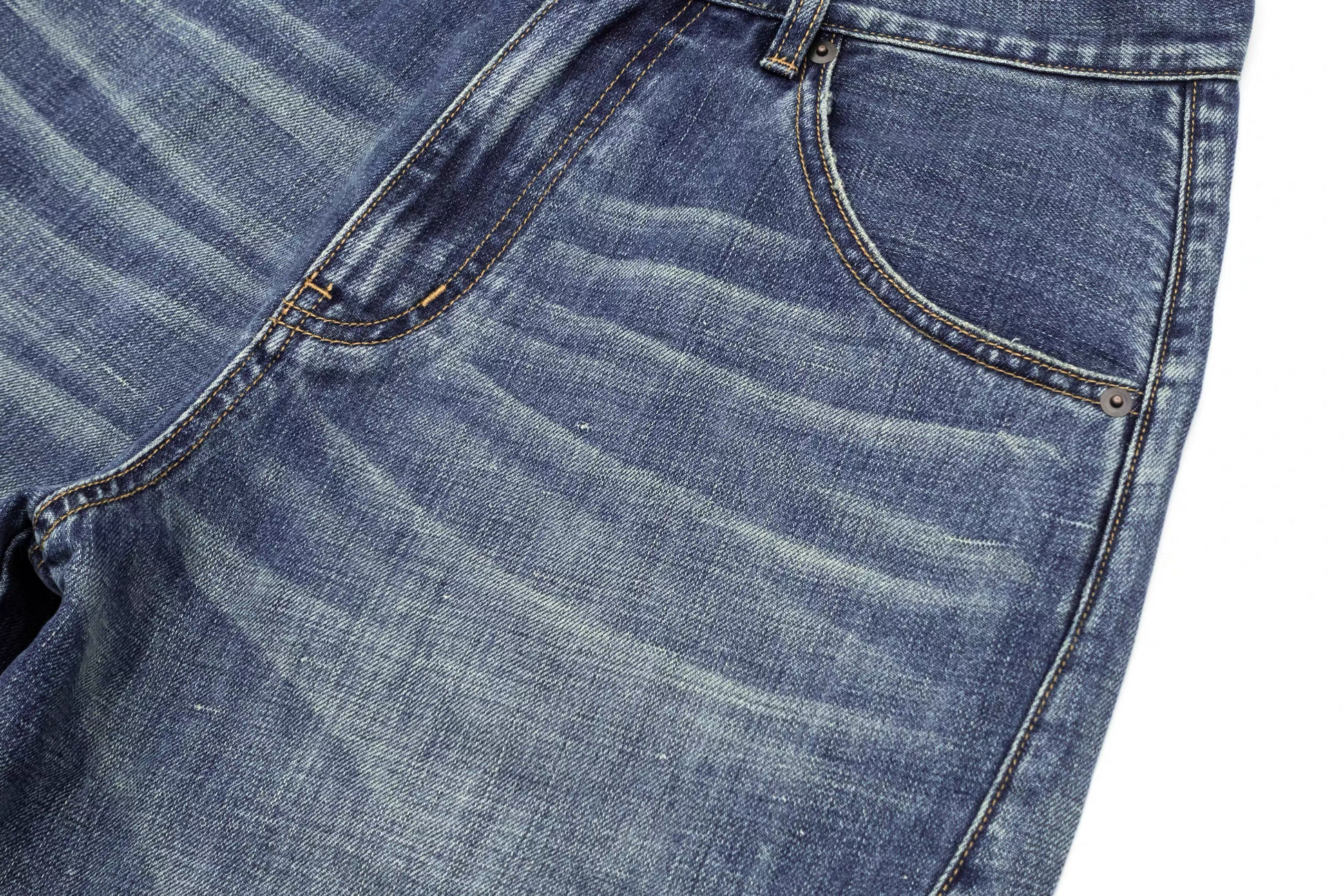 IN EXISTENCE Washed Relaxed Straight Jeans-Jeans-XS (0)-Free Shipping Leatheretro