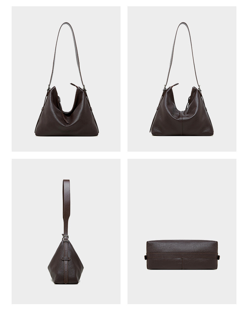 Genuine Leather Women's Crossbody Bag-crossbody bags-A-Free Shipping Leatheretro