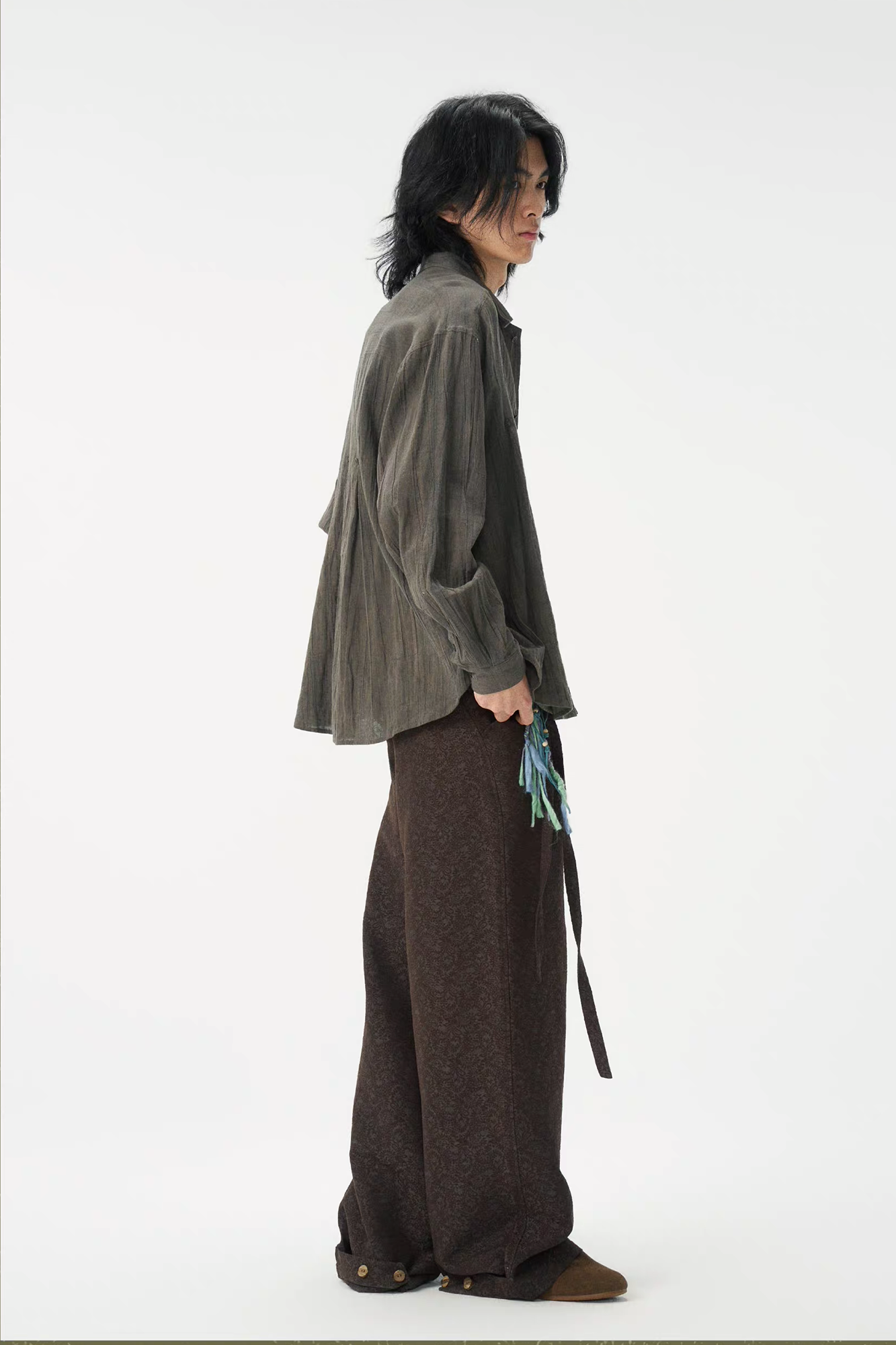 GONGHE REPUB Textured Linen Shirt-Shirt-S-Free Shipping Leatheretro