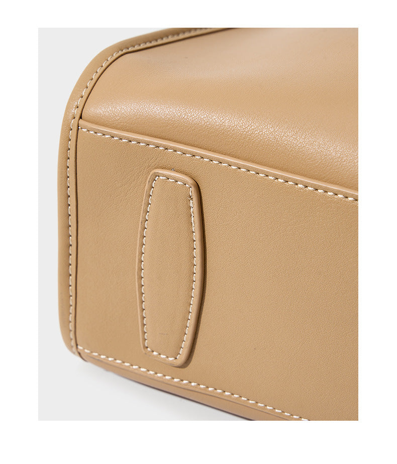 Women's Genuine Leather Crossbody Bag-Handbags-Black-Free Shipping Leatheretro