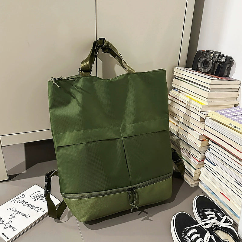 BOOM Multi-Purpose Backpack - Lightweight Travel Pack Shoe Compartment-绿色 关注店铺送运费险-Free Shipping Leatheretro