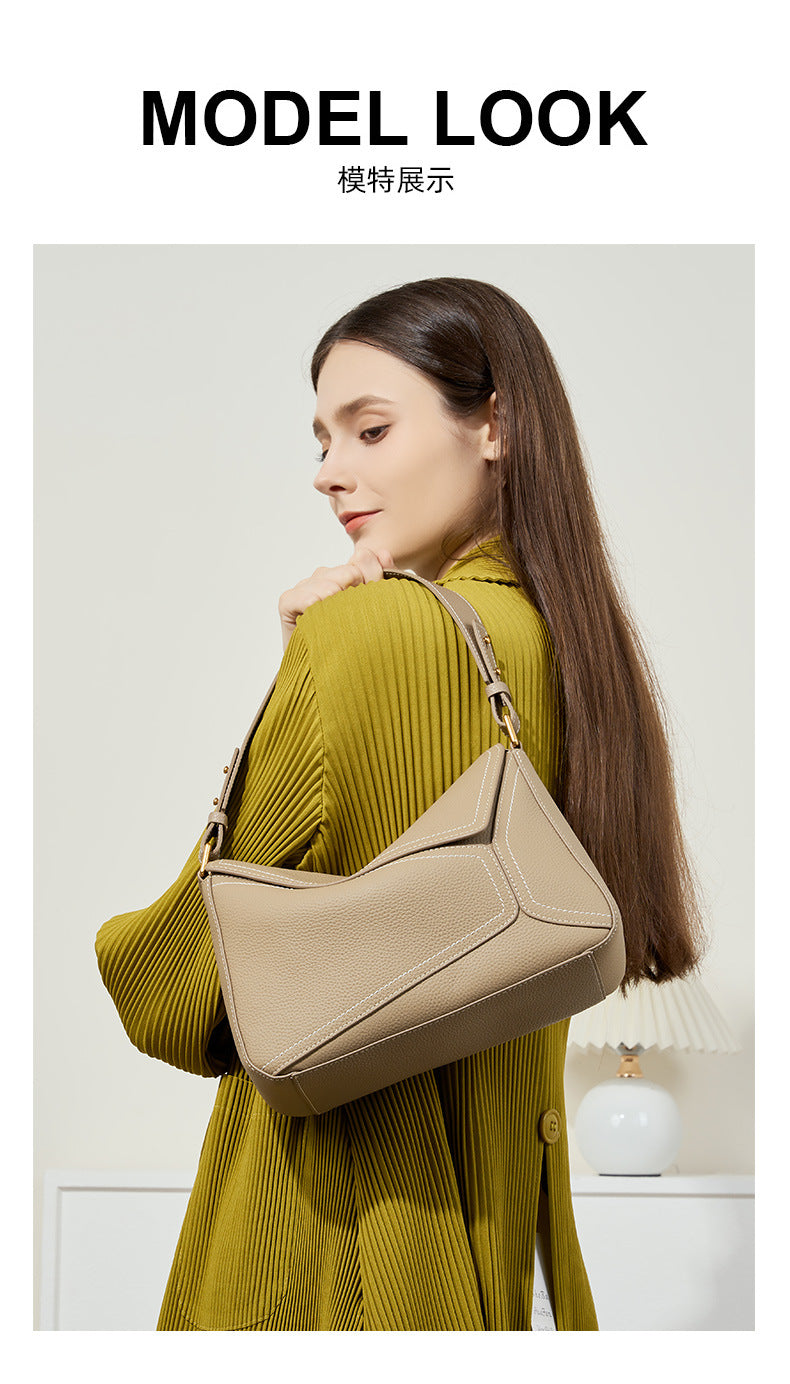 Luxury Leather Tote Bag for Women-Handbags-Brown-Free Shipping Leatheretro