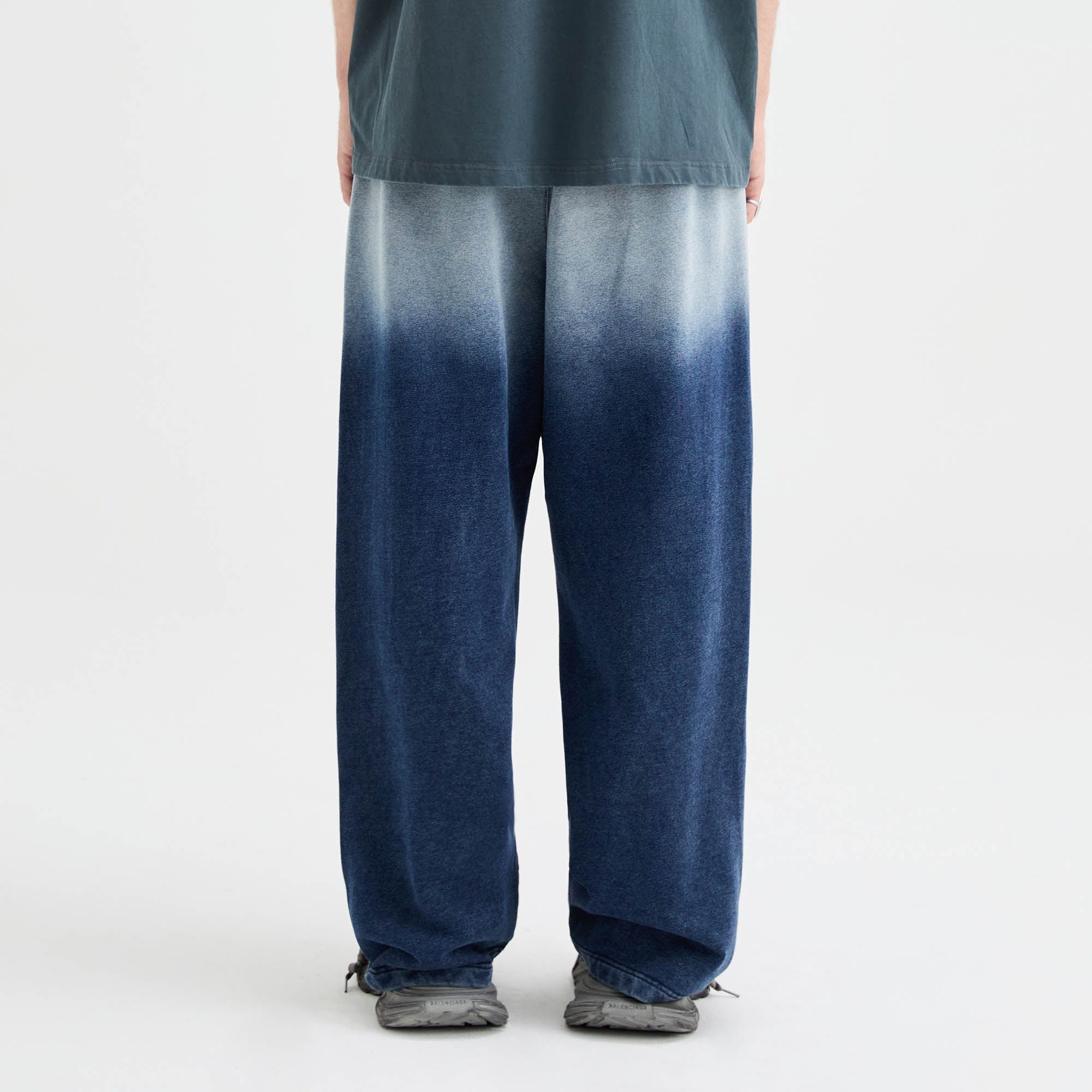 ORGANIC EMOTION Gradient Straight-Leg Drawstring Sweatpants-Pants-S-Black-Free Shipping Leatheretro