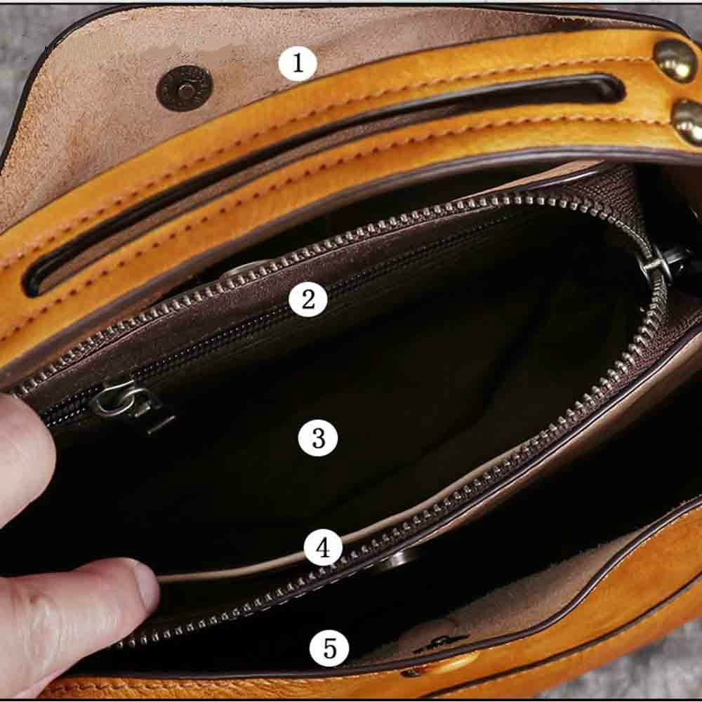 Retro Genuine Leather Shoulder Bag-Handbags-Gray-Free Shipping Leatheretro