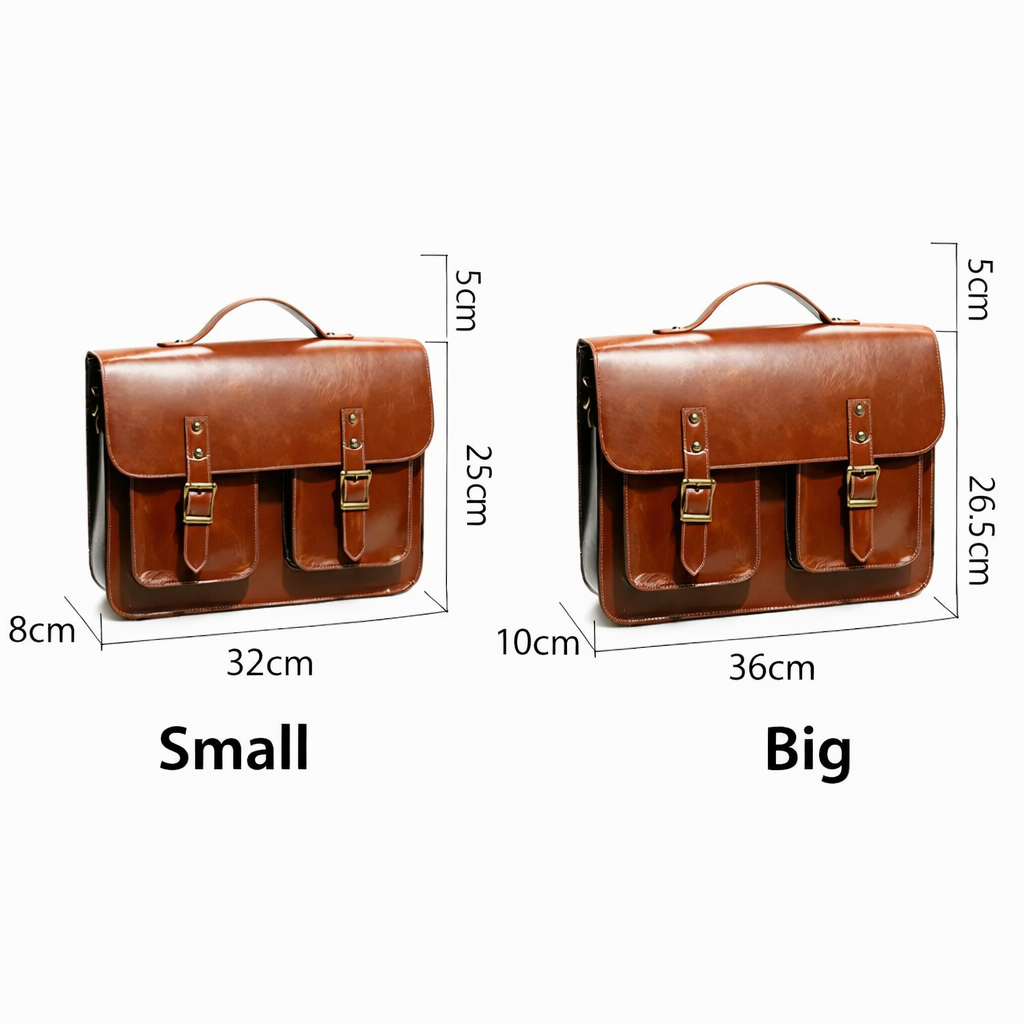 Retro Leather Women backpacks Shoulder Bag - Laptop Business Handbags-Backpacks-Black-Small-Free Shipping Leatheretro