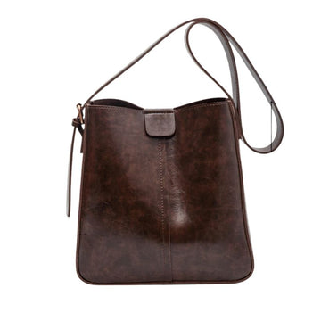 Retro Shoulder Tote Bag Set For Women-Tote Bag-Auburn-Free Shipping Leatheretro