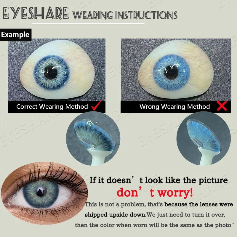Natural Colored Contact Lens Brown Eyes Makeup Lenses Blue Color Lens Green Eyes Contacts Gray Beautiful Pupil Yearly