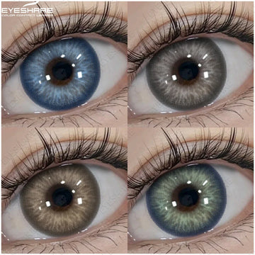 Big Eyes Color Contact Lenses Fashion Blue Colored Contact Lense Brown Softlenses Green Beauty Pupils Yearly Use