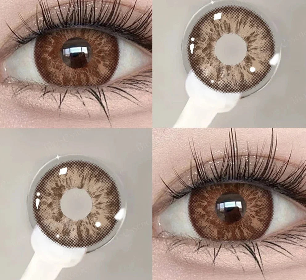 1 Pair Colored Contact Lenses for Eyes Blue Eye Lenses Green Contact Lenses Gray Lense High Quality Eye Lense