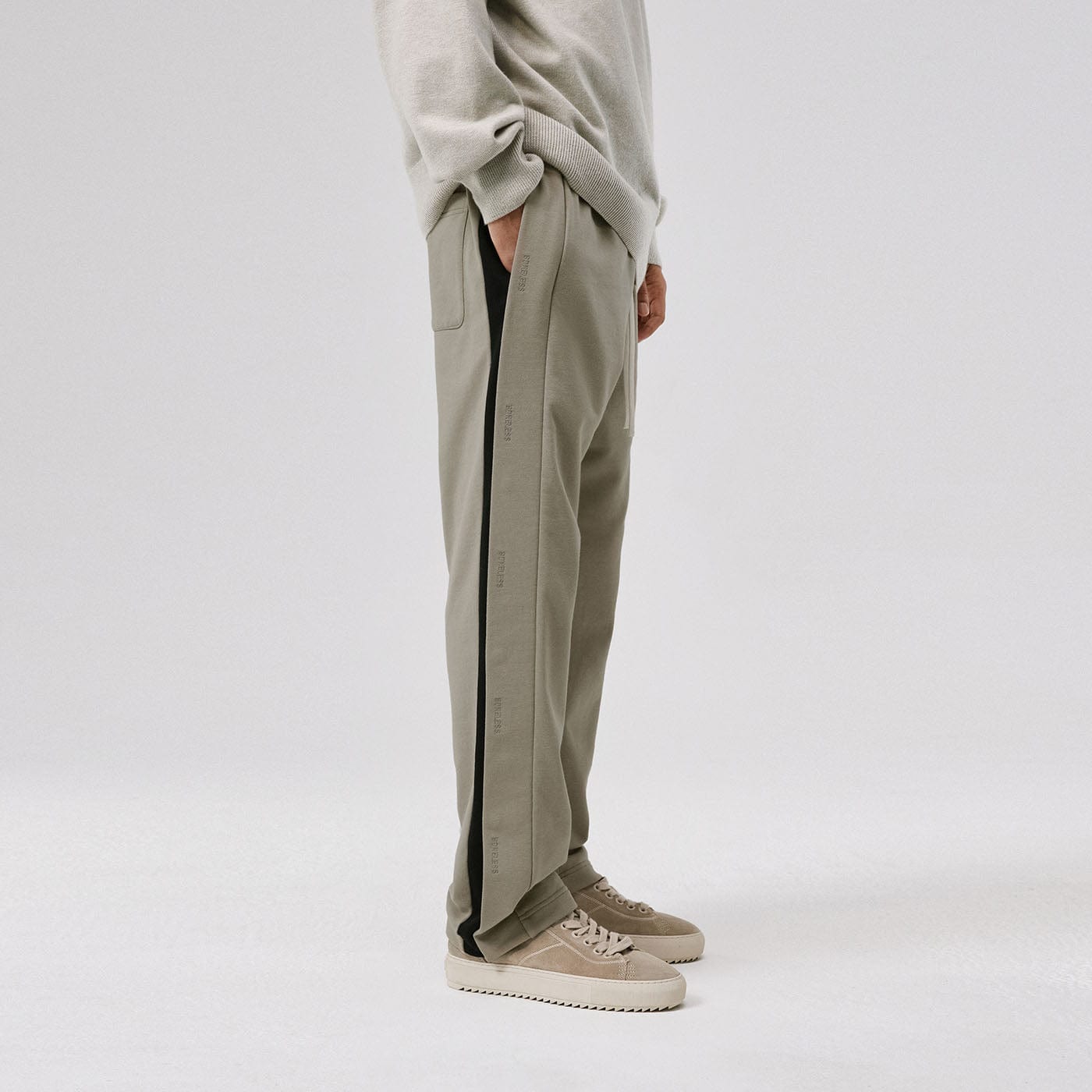 BONELESS Hidden Button Pants-Pants-S-Khaki-Free Shipping Leatheretro