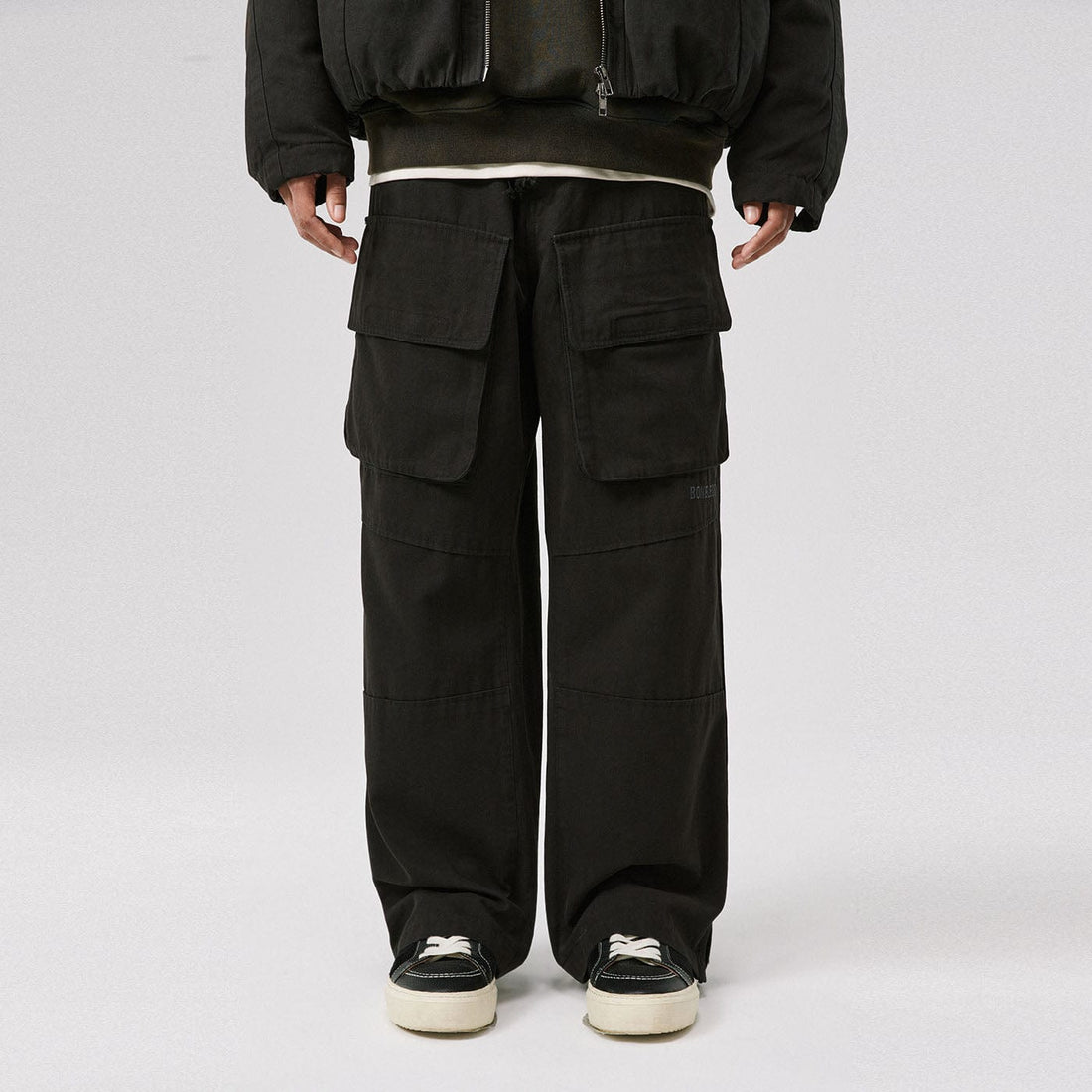 BONELESS Classic Cargo Pants (Only Size L Left)-Pants-Brown-S-Free Shipping Leatheretro