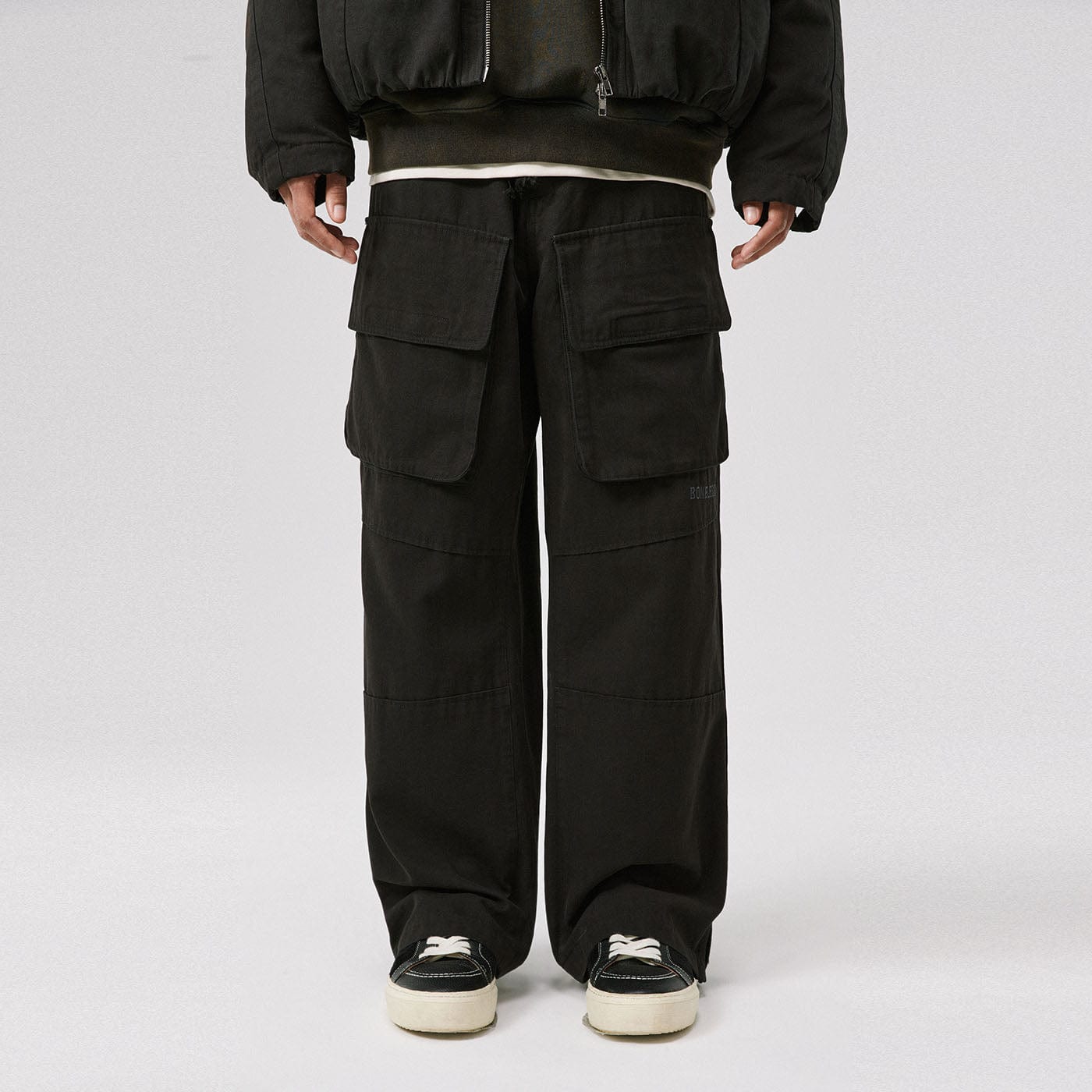 BONELESS Classic Cargo Pants (Only Size L Left)-Pants-Brown-S-Free Shipping Leatheretro