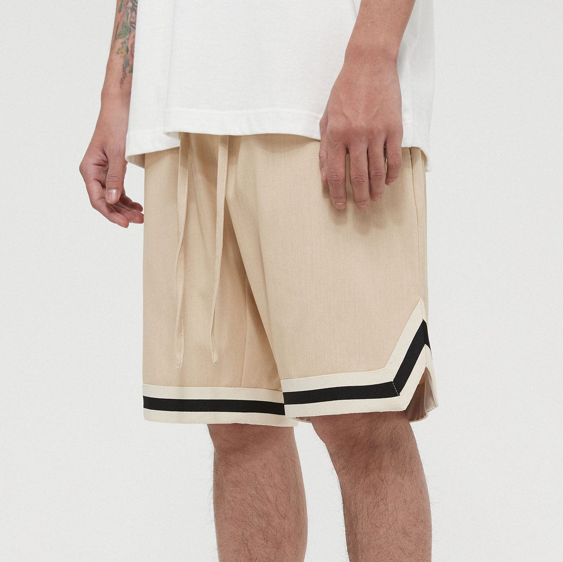 BONELESS Essential Basketball Shorts-Shorts-S-Black-Free Shipping Leatheretro