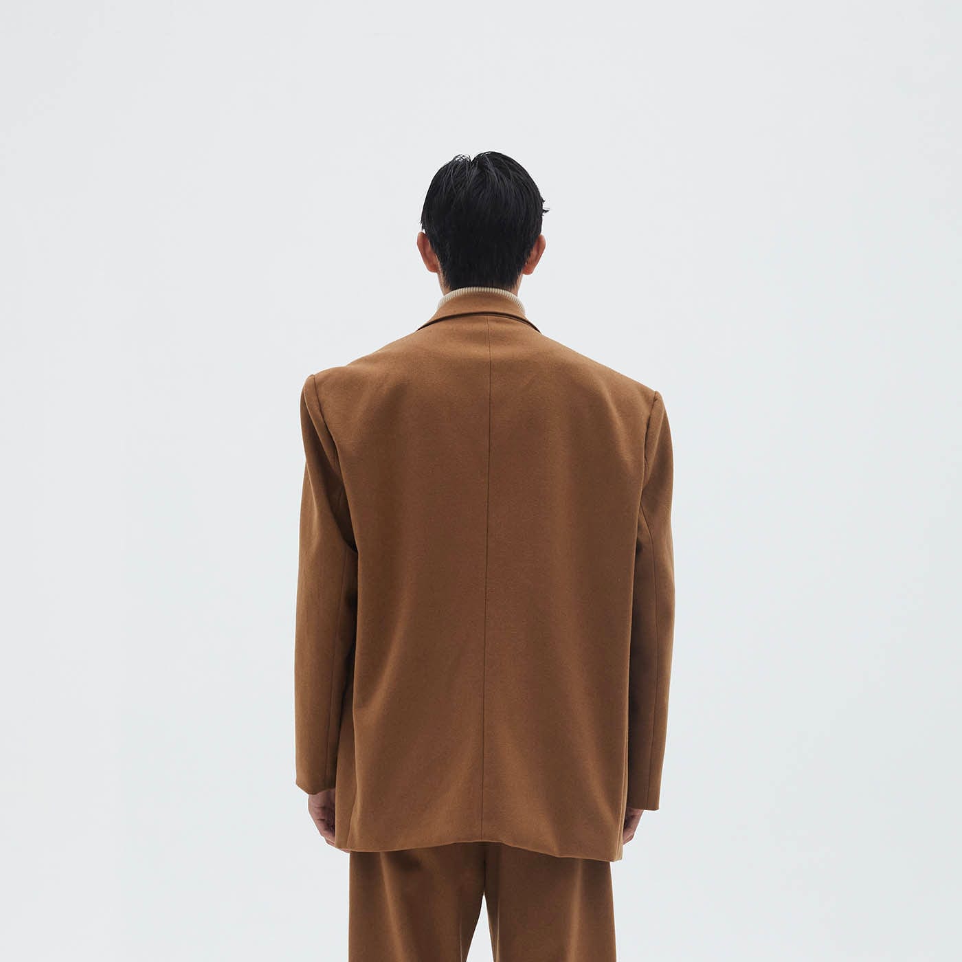 LEONSENSE Spliced Oversized Suit Jacket-Jacket-S-Free Shipping Leatheretro