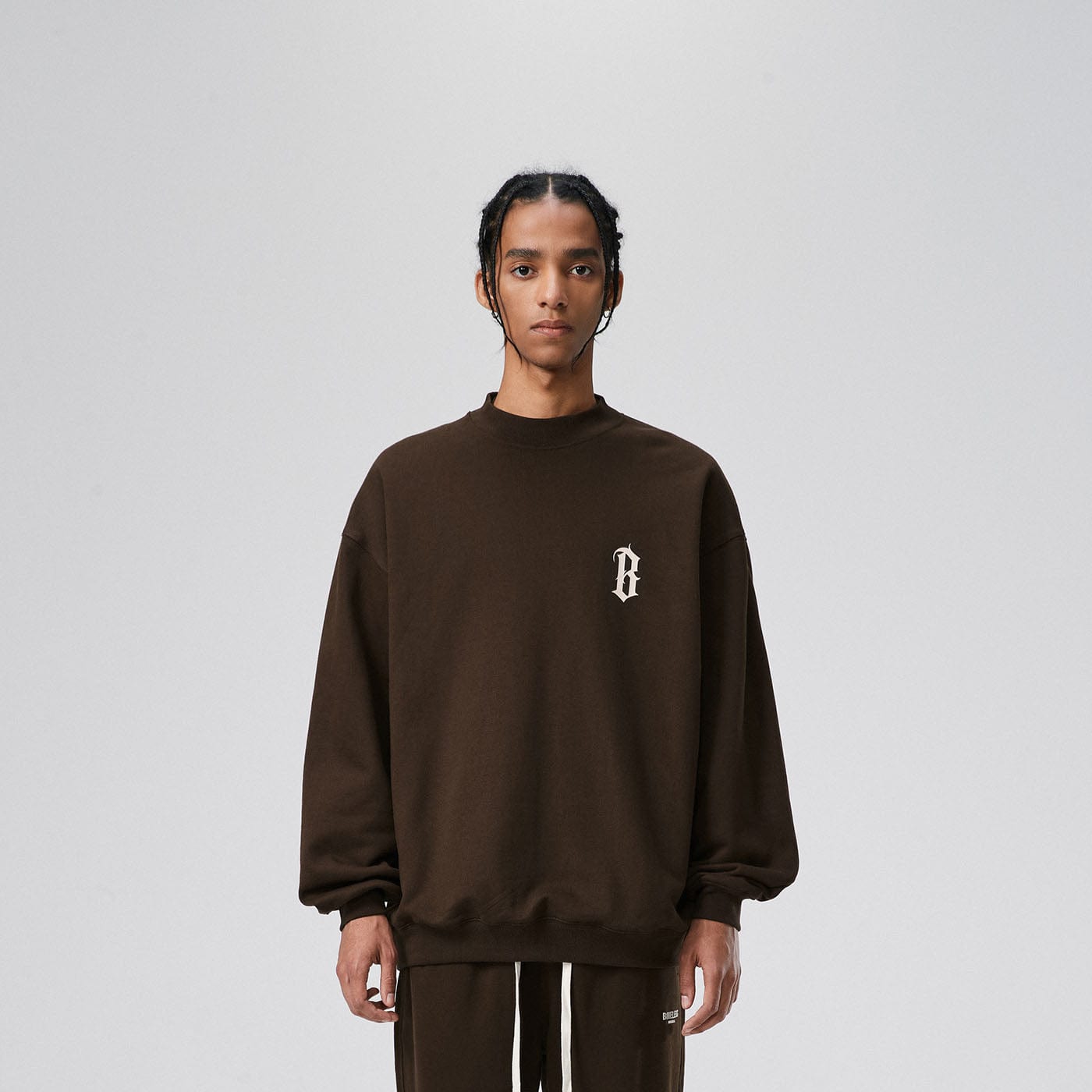 BONELESS Gothic Slogan Sweatshirt-Sweatshirt-S-Apricot-Free Shipping Leatheretro