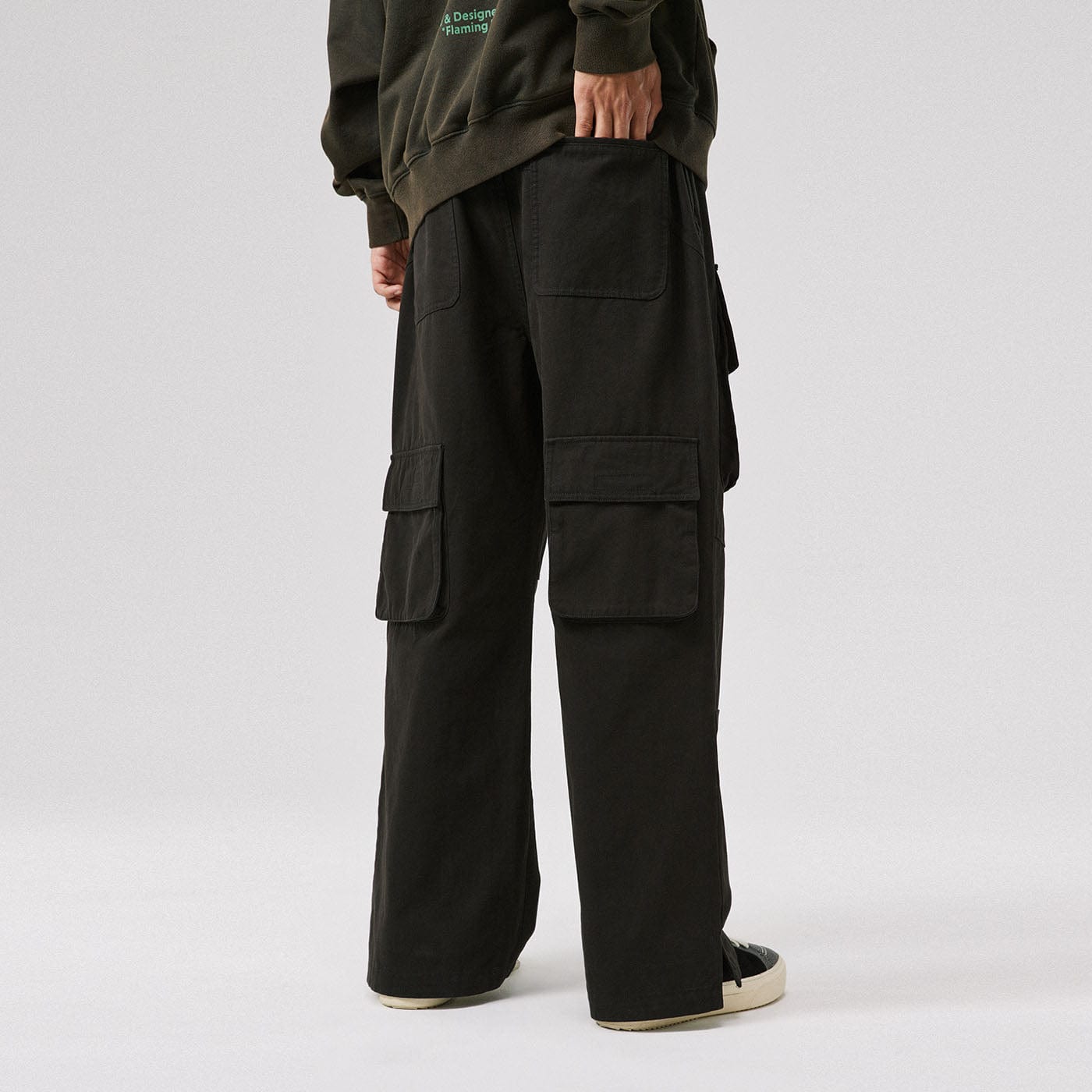 BONELESS Classic Cargo Pants (Only Size L Left)-Pants-Brown-S-Free Shipping Leatheretro