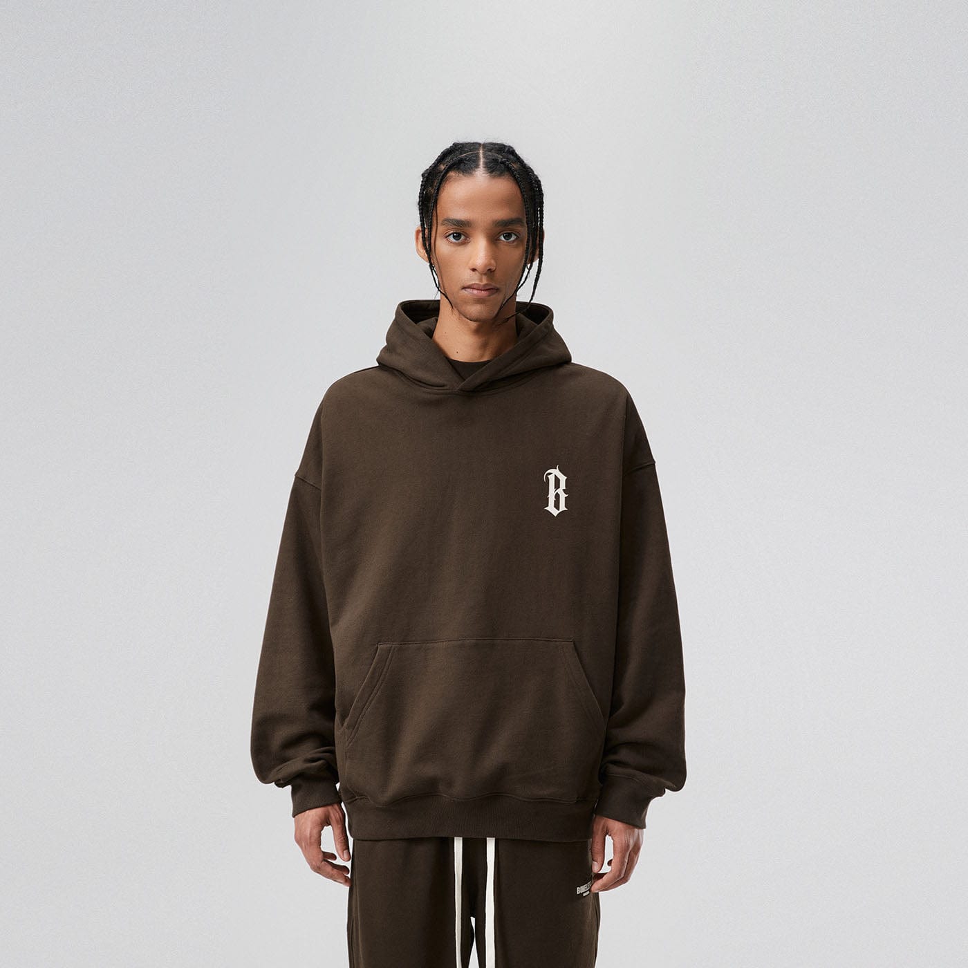 BONELESS Gothic Slogan Hoodie-Hoodie-S-Blue-Free Shipping Leatheretro